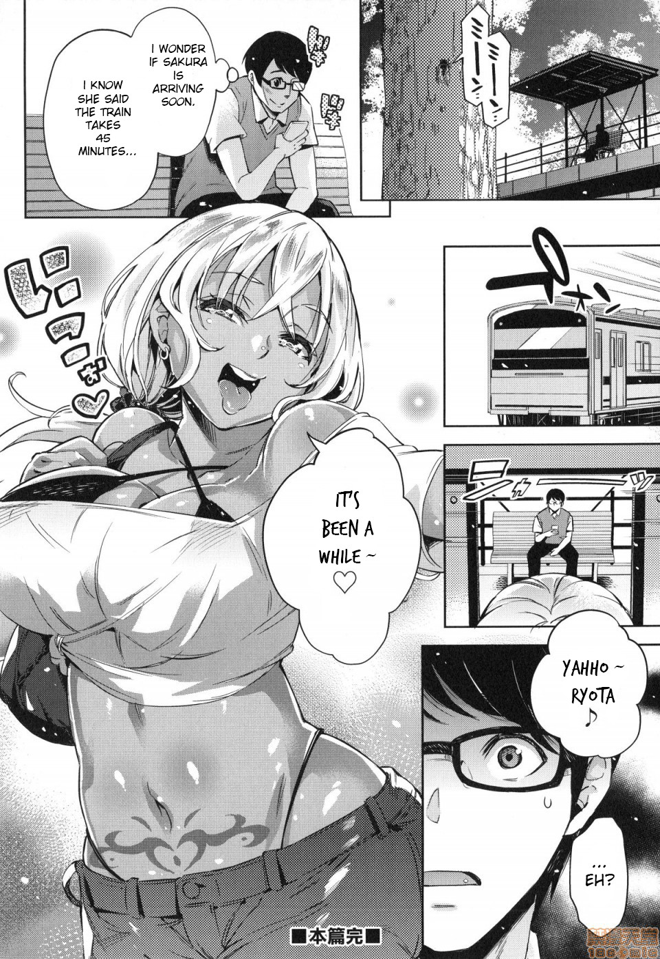 Hentai Manga Comic-The Girl Who Couldn't Win Against The Gyaru-oh Dick-Read-24